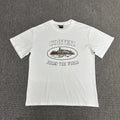 Vintage Graphic Print White T-Shirt Unisex Streetwear Casual Short Sleeve Tee