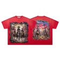 MAJESTIK Western Cowboy Graphic T-Shirt