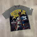 Roughplay Baseball Skull Graphic Oversized T-Shirt
