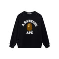 BAPE Classic Ape Head Arch Logo Crewneck Sweatshirt