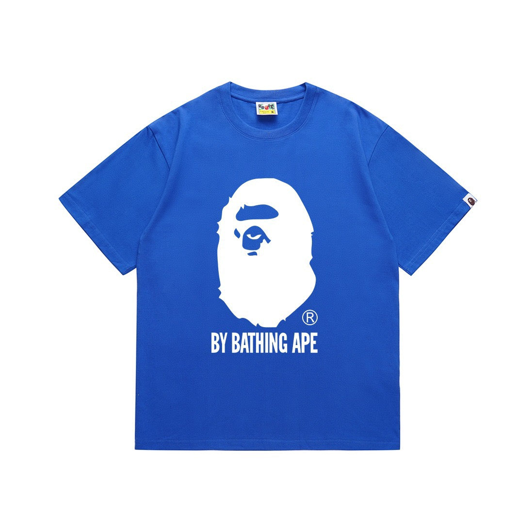 BAPE Ape Head Logo Graphic T-Shirt Blue