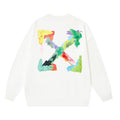 Off-White Colorful X Graphic Sweatshirt White