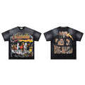 MAJESTIK Live Free Vintage Graphic T-Shirt