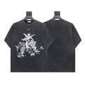 Off-White Vintage Angel Graphic Black T-Shirt