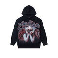 EMOTION Fallen Angel Graphic Pullover Hoodie