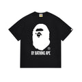 BAPE White Ape Head Graphic T-Shirt Black