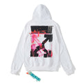 Off-White Black Abstract Arrow Hoodie