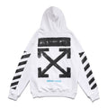 Off-White™ White Arrow Graphic Pullover Hoodie