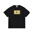 BAPE Gold Dollar Graphic T-Shirt Black