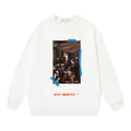 Off-White Artwork Logo Graphic Sweatshirt White