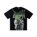 EMOTION Alien Graphic Rhinestone Oversized T-Shirt