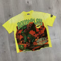 Roughplay Neon Graphic Oversized T-Shirt