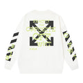 Off-White Opposite Graphic Sweatshirt White