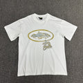Black Graphic Print T-Shirt Unisex Streetwear Casual Short Sleeve Tee