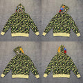 BAPE Shark Camo Full Zip Hoodie