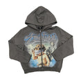 EMOTION Angel Graphic Zip Up Hoodie