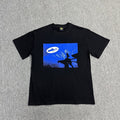 Abstract Graphic Oversized T-Shirt – Streetwear Casual Short Sleeve Tee