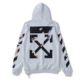 Off-White White Arrow Graphic Hoodie