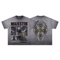 MAJESTIK Relentless Graphic Vintage T-Shirt
