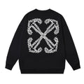 OFF WHITE Arrow Logo Crewneck Sweatshirt