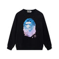 BAPE Ape Head Sakura Camo Graphic Crewneck Sweatshirt