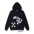 Off-White Black Arrow Logo Hoodie