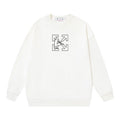 Off-White Outline Arrow Graphic Sweatshirt White