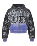 Vale Forever Hypnotiq Zip Up Hoodie Black
