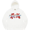 Supreme Japanese Kanji & Script Logo Hooded Sweatshirt - White