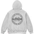 Supreme Established 1994 Immortal Beloved Hooded Sweatshirt - Heather Grey