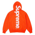 Supreme Center Vertical Logo Hooded Sweatshirt - Orange
