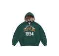 Supreme 1994 Collegiate Skull Hood Inner Print Full Zip Hoodie - Dark Green
