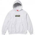 Supreme Box Logo Hooded Sweatshirt - Heather Grey / Woodland Camo