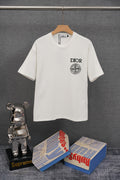 STONE ISLAND DIOR Compass Logo T-Shirt White