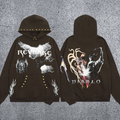 REVENGE Diablo Graphic Fleece Hoodie
