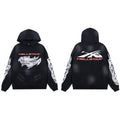 HELLSTAR Skull Graphic Black Hoodie