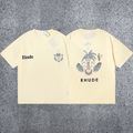 RHUDE Royal Crest T-Shirt – Cream