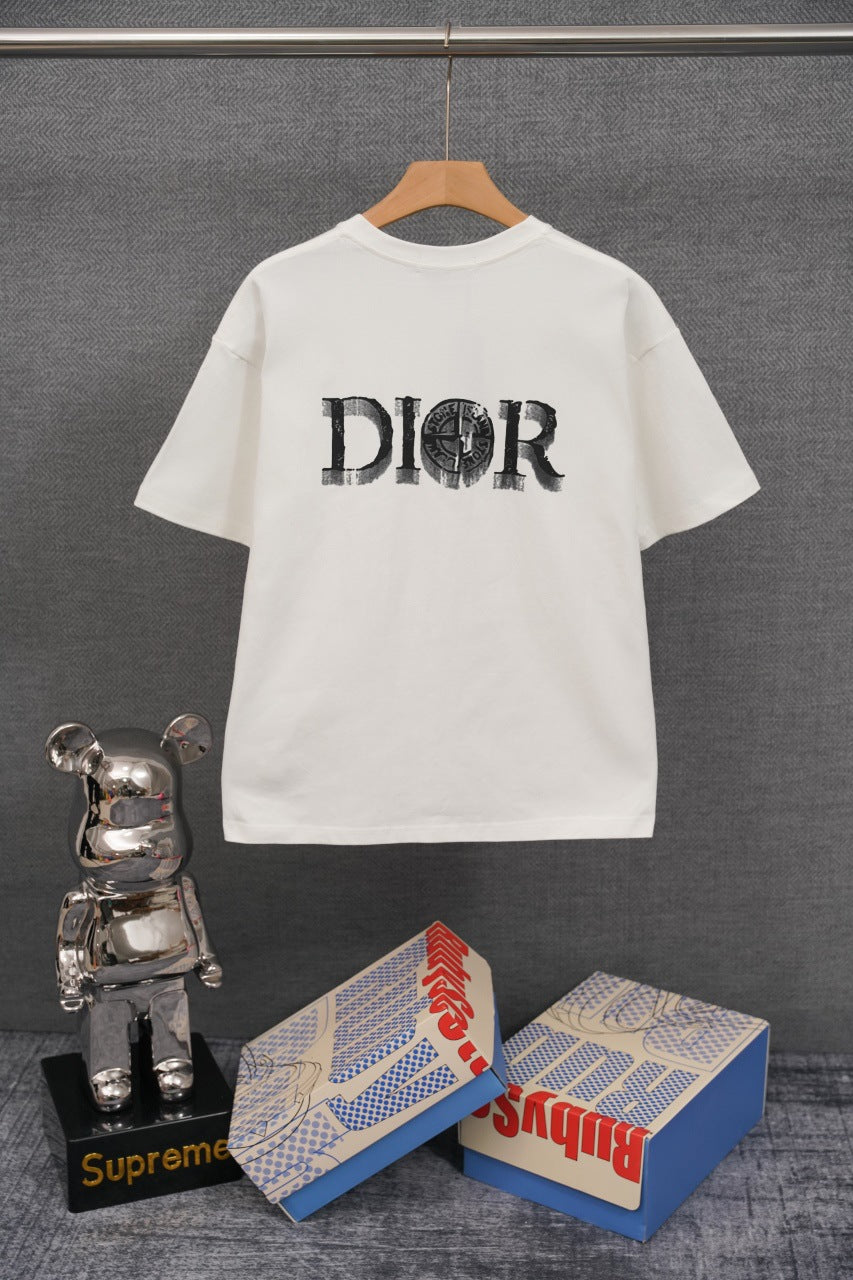STONE ISLAND DIOR Vintage Back Logo T-Shirt White