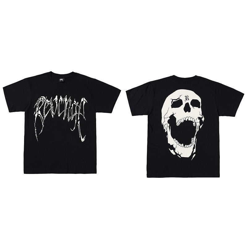 REVENGE Skull Graphic T-Shirt