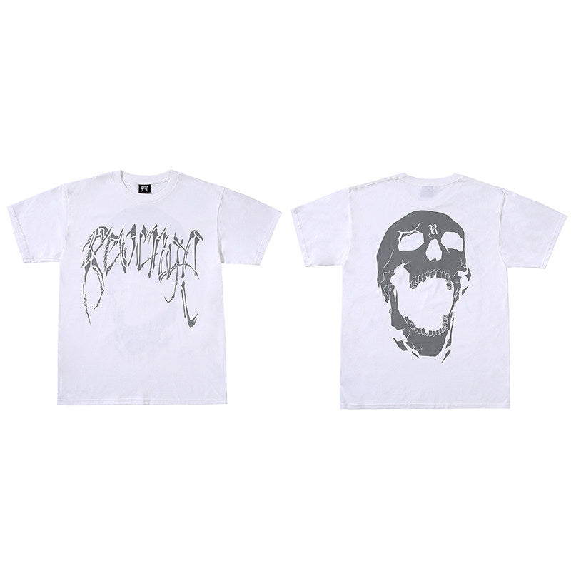 REVENGE Skull Graphic T-Shirt