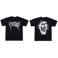 REVENGE Distressed Skull Graphic T-Shirt