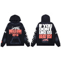 HELLSTAR Sports Graphic Black Hoodie