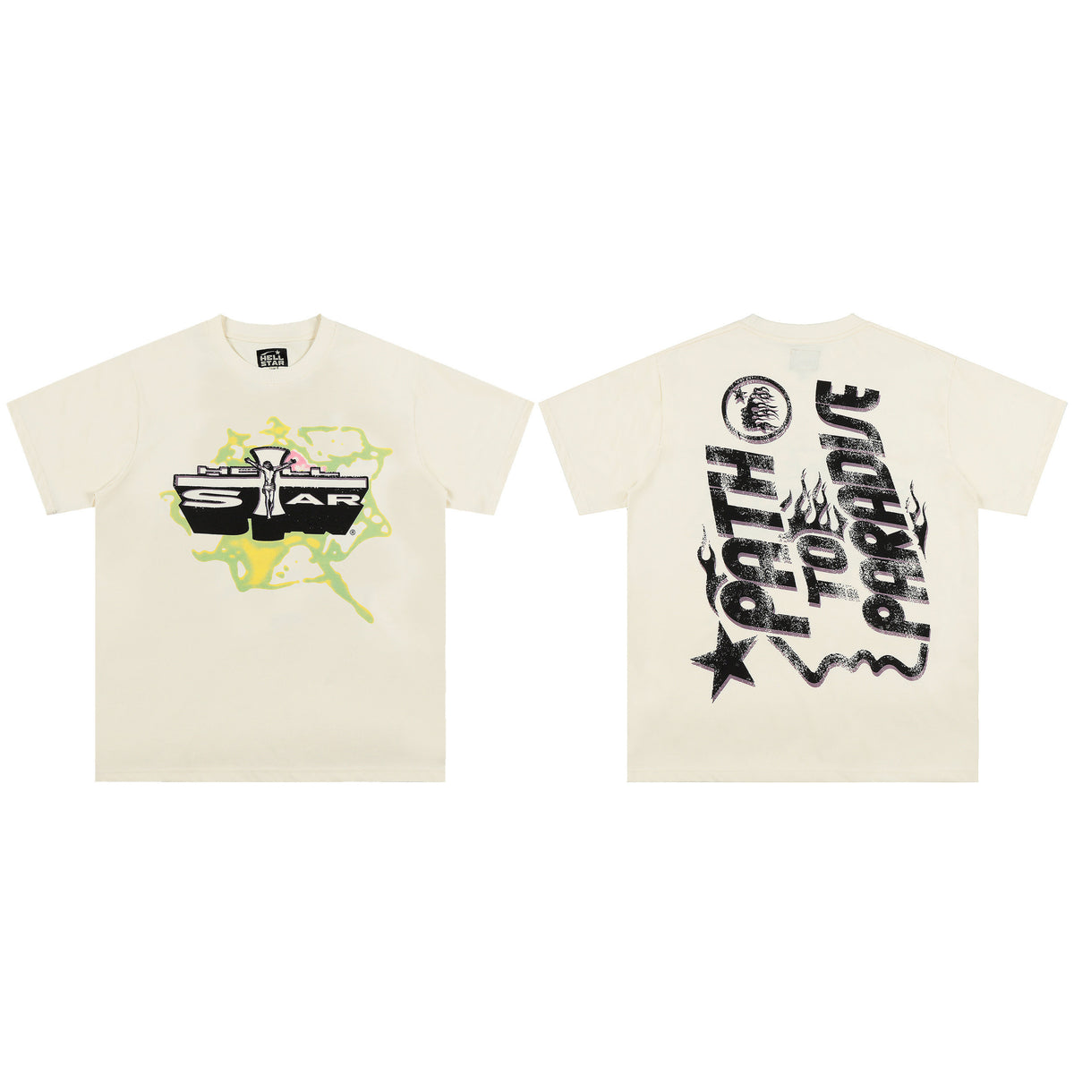 HELLSTAR Star Logo Graphic T-Shirt