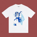 TRAPSTAR Blue Shadow Graphic T-Shirt