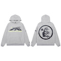 HELLSTAR Star Graphic Grey Hoodie