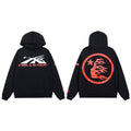 HELLSTAR Star Flame Black Hoodie