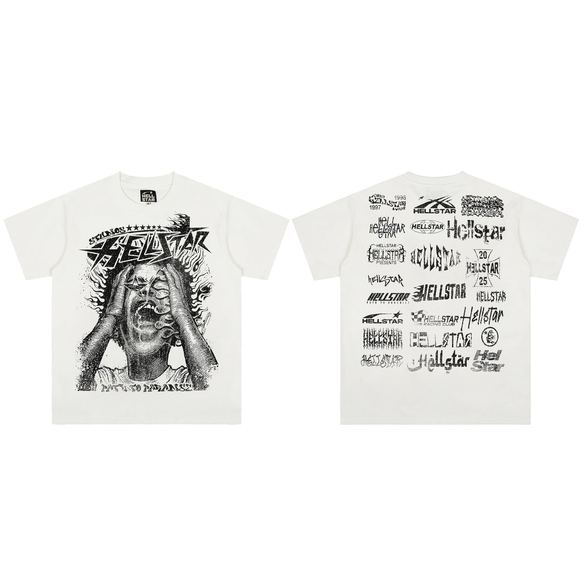 HELLSTAR Logo Archive Graphic T-Shirt