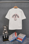 STONE ISLAND Compass Blueprint Back Print T-Shirt White