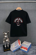 STONE ISLAND Compass Blueprint Back Print T-Shirt Black