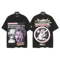 HELLSTAR Breaking News Graphic T-Shirt – Black